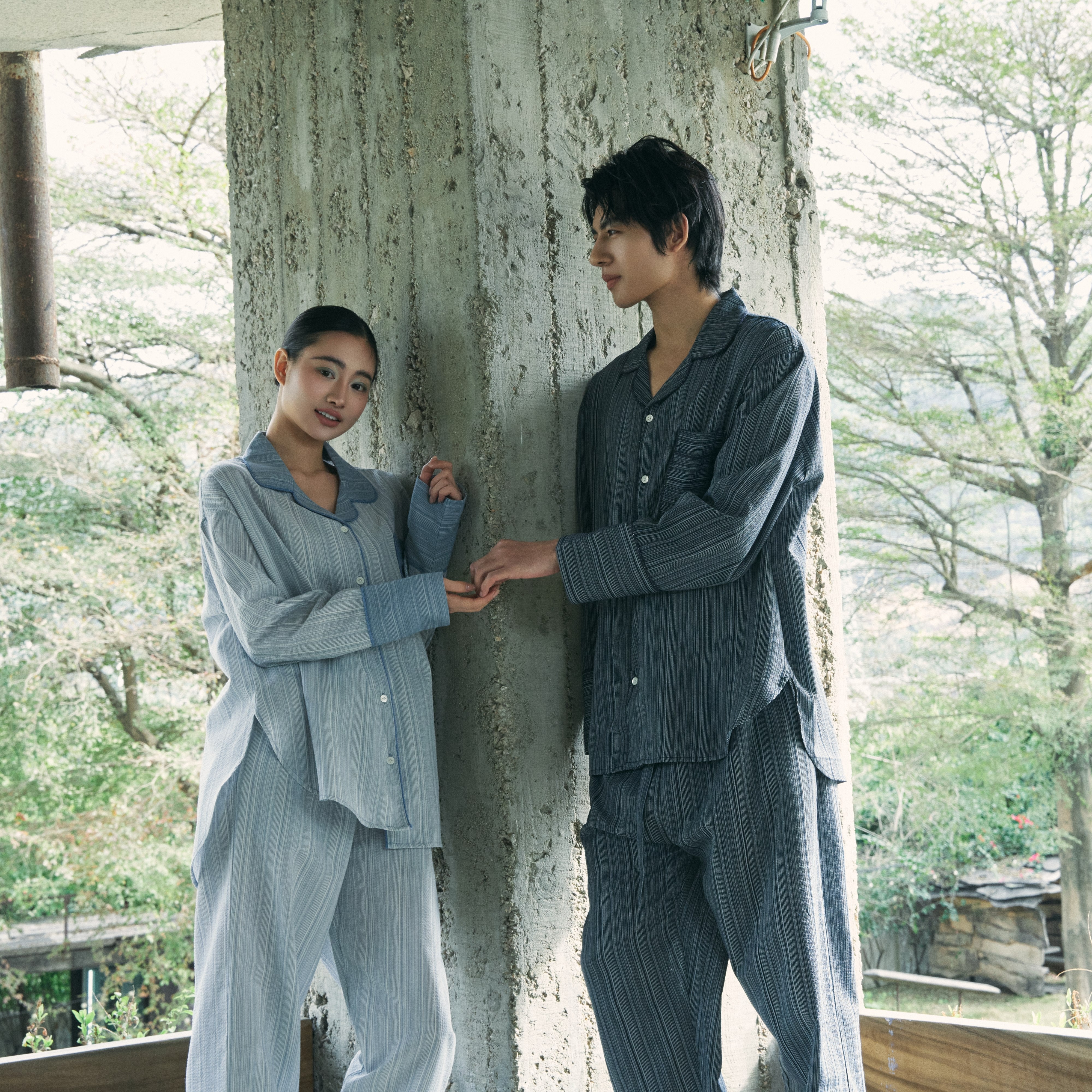 Blue Shore Collection – Classic Striped Loungewear Blue Shore Collection – Classic Striped Loungewear