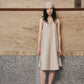 Summer Garden Slip Dress-Linen Beige