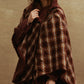 Quilted Cashmere Plaid Cape