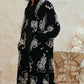 Tiger Essence Robe-Obsidian Stripe