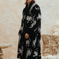 Tiger Essence Robe-Obsidian Stripe