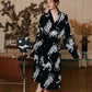 Tiger Essence Robe-Obsidian Stripe