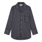 Blaues Strandpyjama-Set Indigo-Farbe 