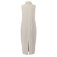 Robe Cacoon en Lin Tonalité Coquillage
